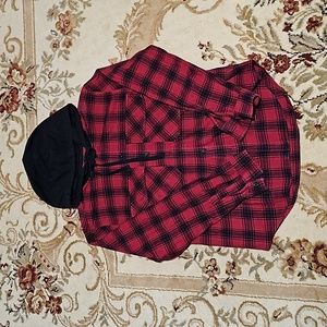Mens red flannel